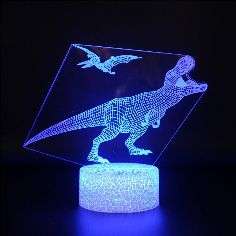 3D Dinosaur Night Light
