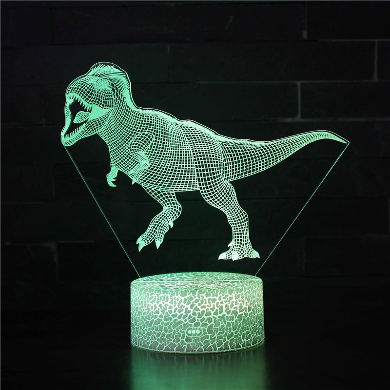 3D Dinosaur Night Light